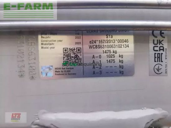 Henificador - Claas - volto 1300 t wender