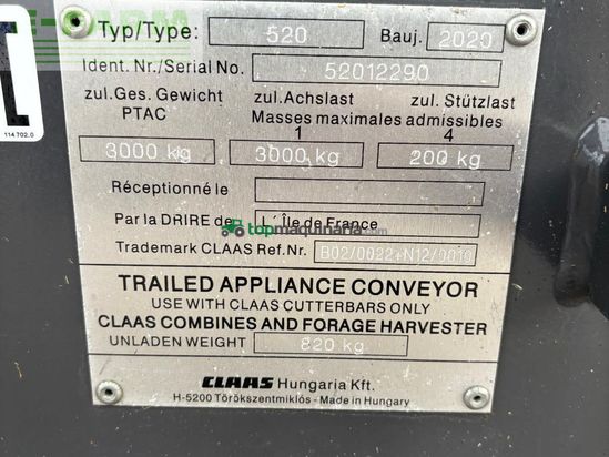 Cosechadora de Cereal - Claas - LEXION 630