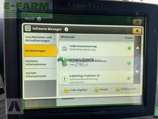 Tractor agrícola - John Deere - 8400r 8400 r