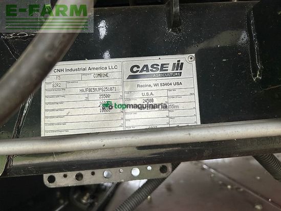 Cosechadora de Cereal - Case IH - axial flow 8250 st5