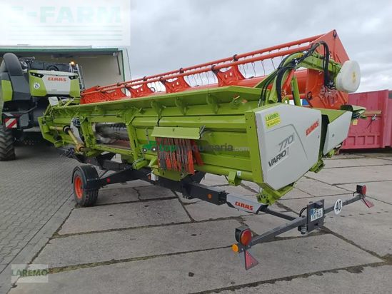 Cosechadora de Cereal - Claas - trion 750 montana + v 770