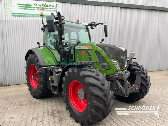 Tractor agrícola - Fendt - 724 vario s4 profi plus
