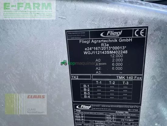 Volquet - Fliegl - tmk 140 fox *15 jahre cnob*