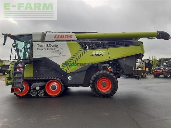 Cosechadora de Cereal - Claas - mähdr. lexion 8600tt + v1080