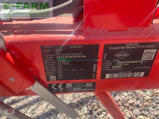 Rastrillo - Kuhn - ga 6501