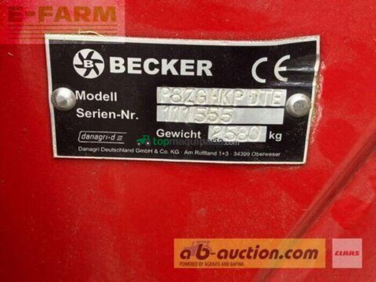 Sembradora monograno mecanica - Becker - p8 zghkp dte aeromat