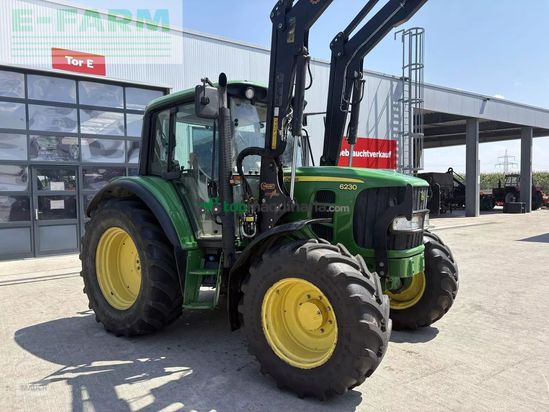 Tractor agrícola - John Deere - 6230 + hauer frontlader