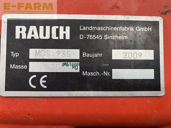 Esparcidor - Rauch - mds 935r