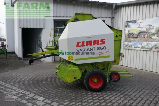 Empacadora gigant - Claas - variant 260 rc