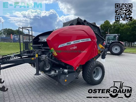 Empacadora gigant - Massey Ferguson - rb 4160 v xtra