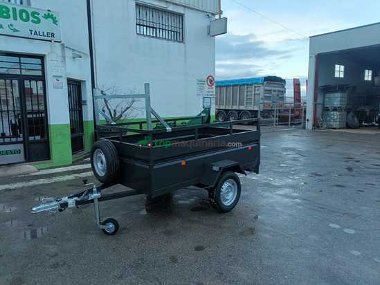 Remolque caja fija 2200x1300x500x200 1 eje