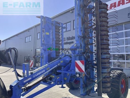 Grada rotativa - Lemken - zirkon 12 mit fahrwerk