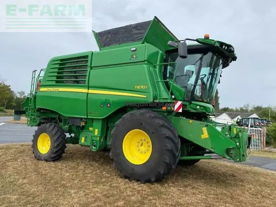 Cosechadora de Cereal - John Deere - t670