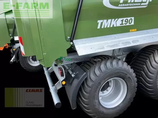 Volquet - Fliegl - tmk 190 fox tandem hellgrün