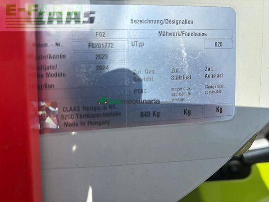 Cortacésped manual - Claas - corto 3200 f profil