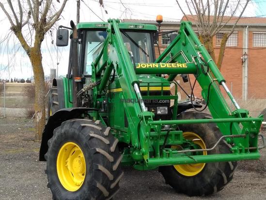 Tractor agrícola - John Deere - 6510 con pala John Deere 731