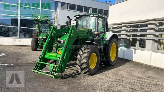Tractor agrícola - John Deere - 6120m 6120 m mit frontlader