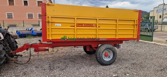 Remolque 1 eje de 6000kg,  marca López Garrido