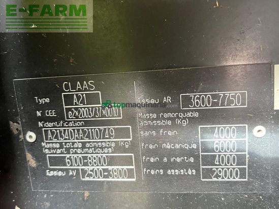 Tractor agrícola - Claas - ARION 410