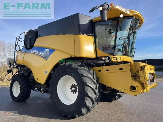 Cosechadora de Cereal - New Holland - cr9080 elevation allrad