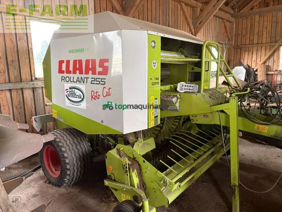 Empacadora gigant - Claas - rollant 255 rc