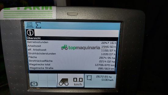 Cosechadora de Cereal - Claas - tucano 430