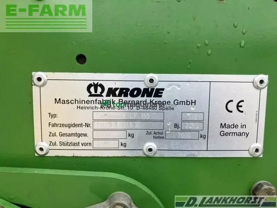 Empacadora gigant - Krone - cf 155 xc x-treme