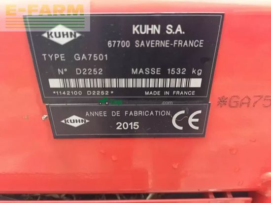 Rastrillo - Kuhn - ga 7501