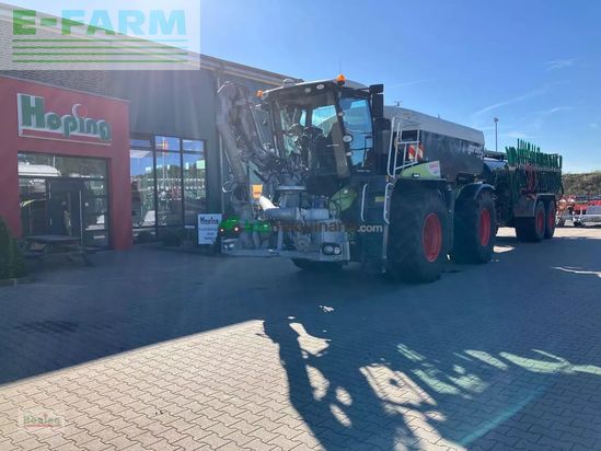 Tractor agrícola - Claas - xerion 4000 saddle trac gülletechnik