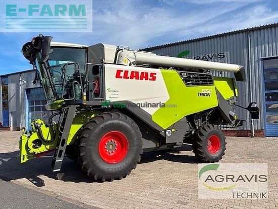 Cosechadora de Cereal - Claas - trion 650