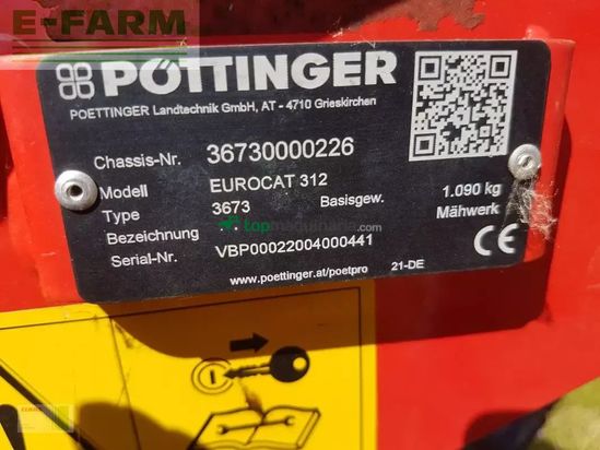 Cortacésped manual - Pöttinger - eurocat 312