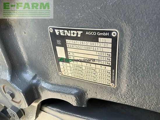 Tractor agrícola - Fendt - 724 profi plus tractor (st27728)