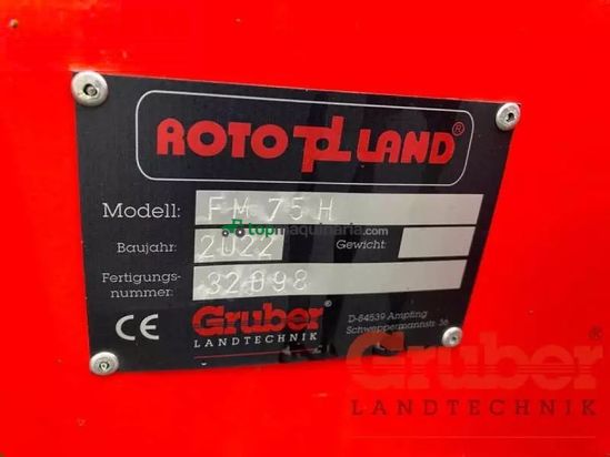 Combinado de siembra - Rotoland - field master 75 h