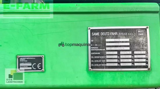 Cosechadora de Cereal - Deutz-Fahr - topliner 6095 hts