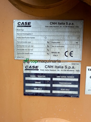 Retro Mixta Case 580 SR 4-PT