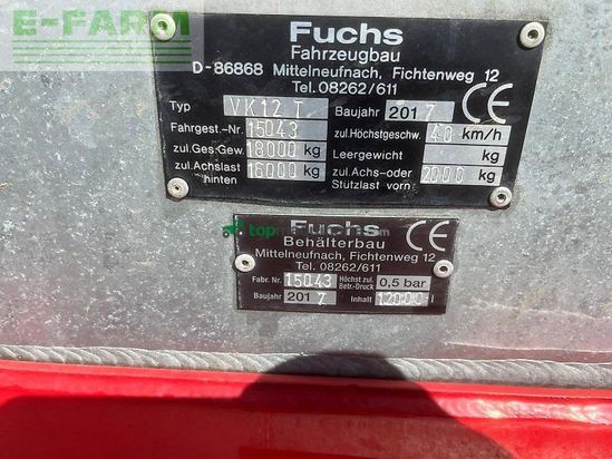 Cuba de purin - Fuchs - vk 12t