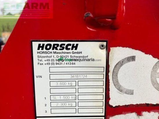 Cultivador - Horsch - terrano 4 fx