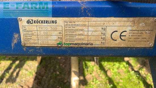 Cultivador - Kockerling - Trio