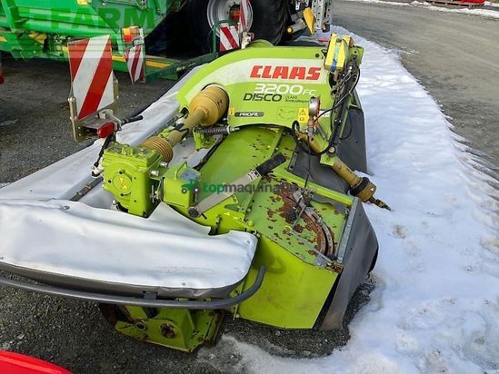 Cortacésped manual - Claas - disco 3200 fc profil