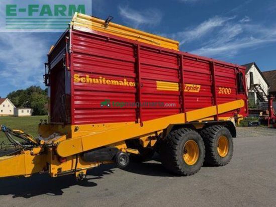 Cinta transportadora de forraje - Schuitemaker - rapide 2000 sw