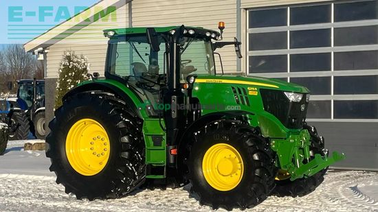 Tractor agrícola - John Deere - 6215r med frontlift