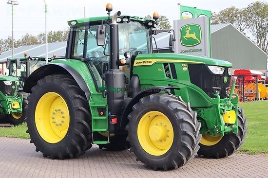 Tractor agrícola - John Deere - 6m 180 traktor