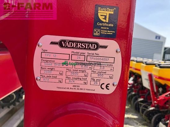 Sembradora - Väderstad - tempo tpv 12