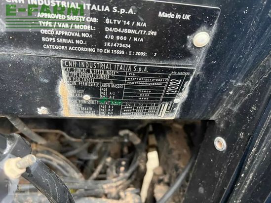 Tractor agrícola - New Holland - t 7.245 pc