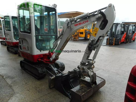 Excavadora - Takeuchi - tb 216 ( 1.865kg ) powertilt + 3 löffel