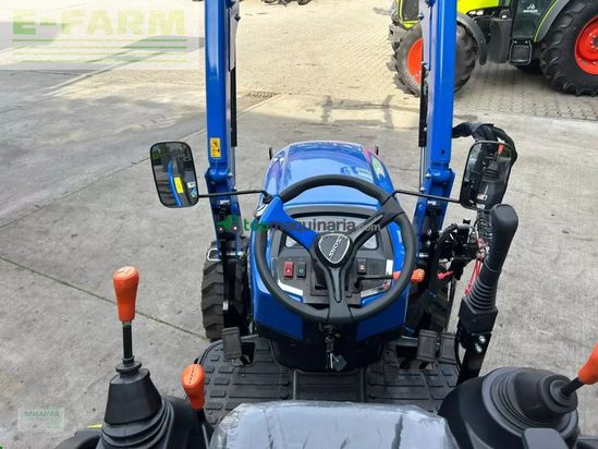 Tractor agrícola - Solis - 26 schaltgetriebe + frontlader alö c09s,