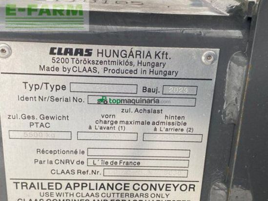 Cosechadora de Cereal - Claas - trion 660 tt