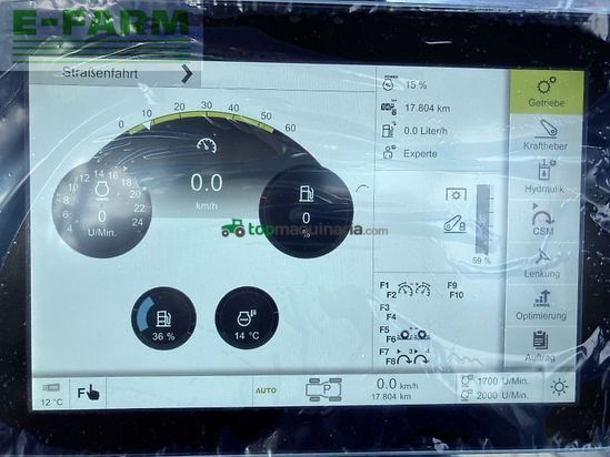 Tractor agrícola - Claas - axion 830 cmatic night-edition CMATIC