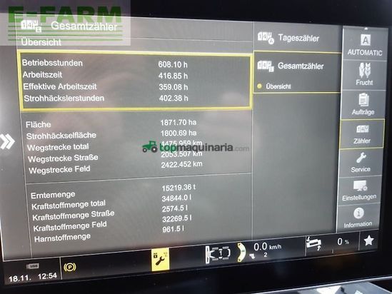 Cosechadora de Cereal - Claas - mähdrescher lexion 8700tt