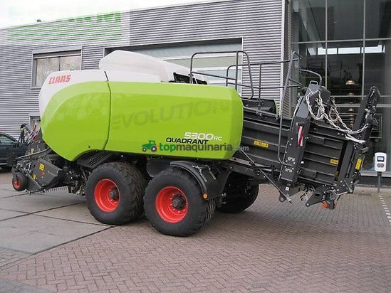 Empacadora gigant - Claas - quadrant 5300 evolution fc tandem